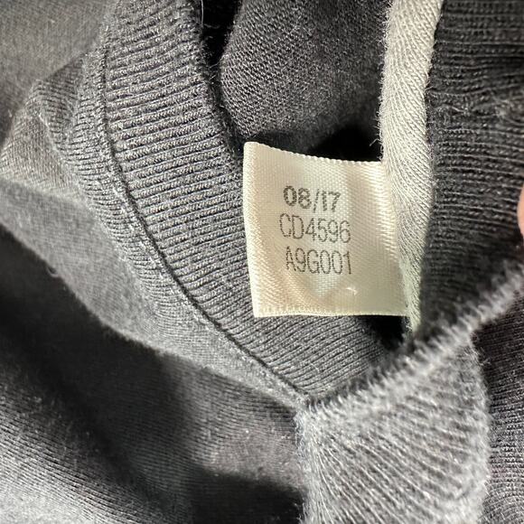 Adidas The Go-To Performance Tee WMNS XL Crew Neck Black Cut Off Sleeve Pullover - Picture 7 of 8